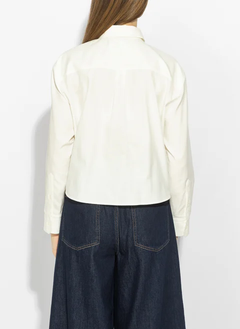 Риза с бродерия Weekend Max Mara Wkdnuoro — снимка 4