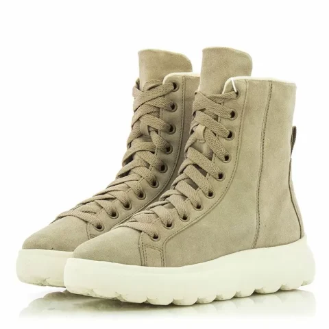 Дамски Спортни Боти GEOX – D36TCD D SPHERICA EC4.1 LT SAND — снимка 3