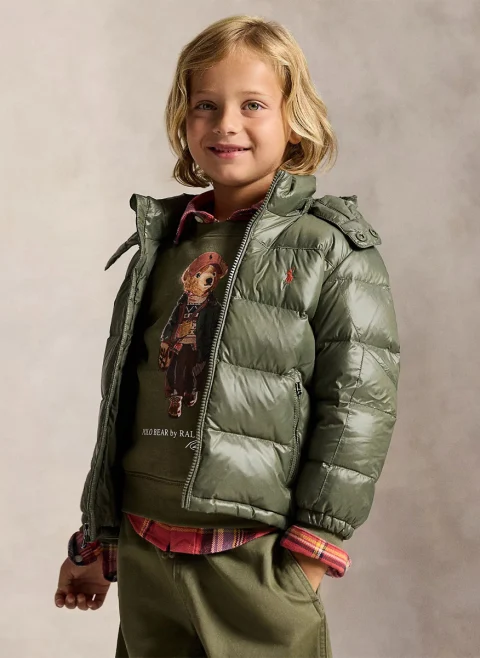 Капитонирано яке Ralph Lauren Kids 2-7