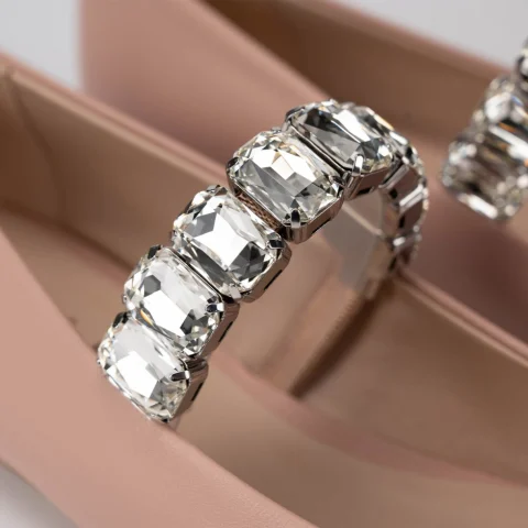 Дамски кожени балерини Casadei — снимка 8