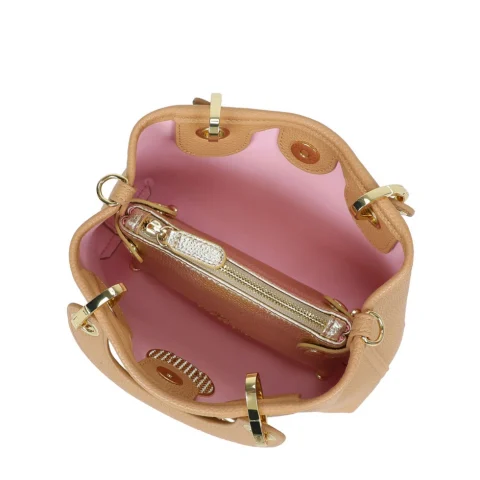 Дамска бежова чанта Beth Jewels Braccialini — снимка 8