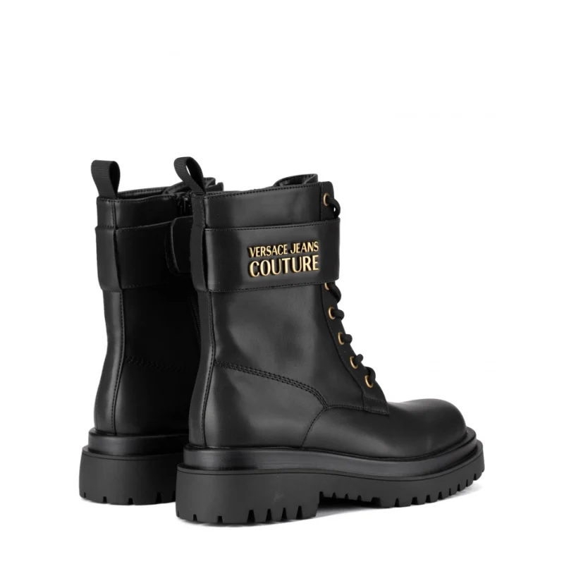 Дамски черни боти VERSACE JEANS — снимка 8