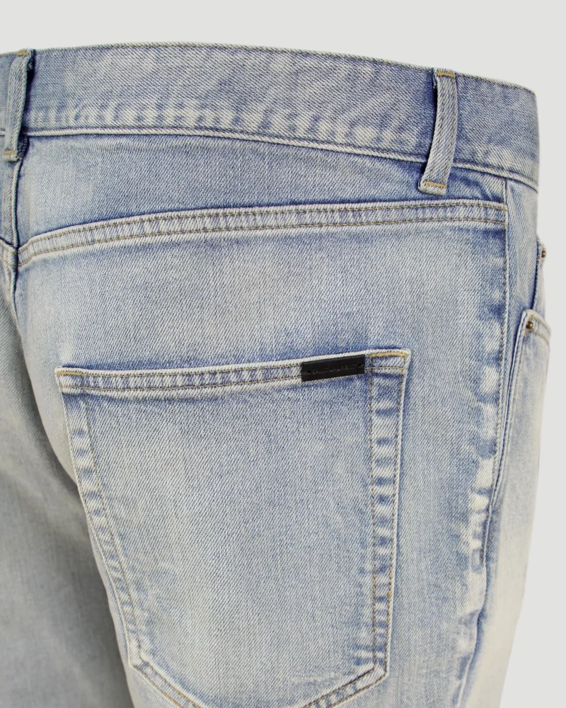 Skinny Jeans in Santa Monica Blue Denim — снимка 3