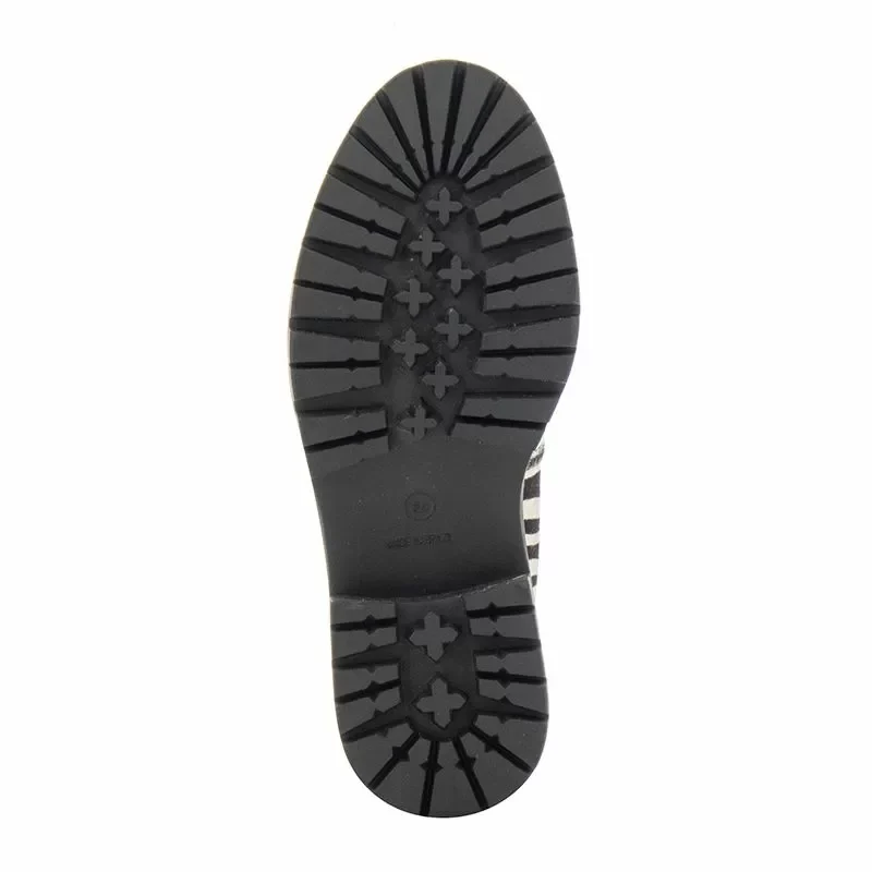 Дамски Лоуфър BOTTERO – 342204 ZEBRA/PRETO — снимка 4