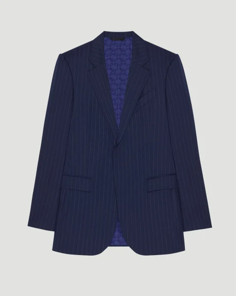 Striped Jacket in Wool