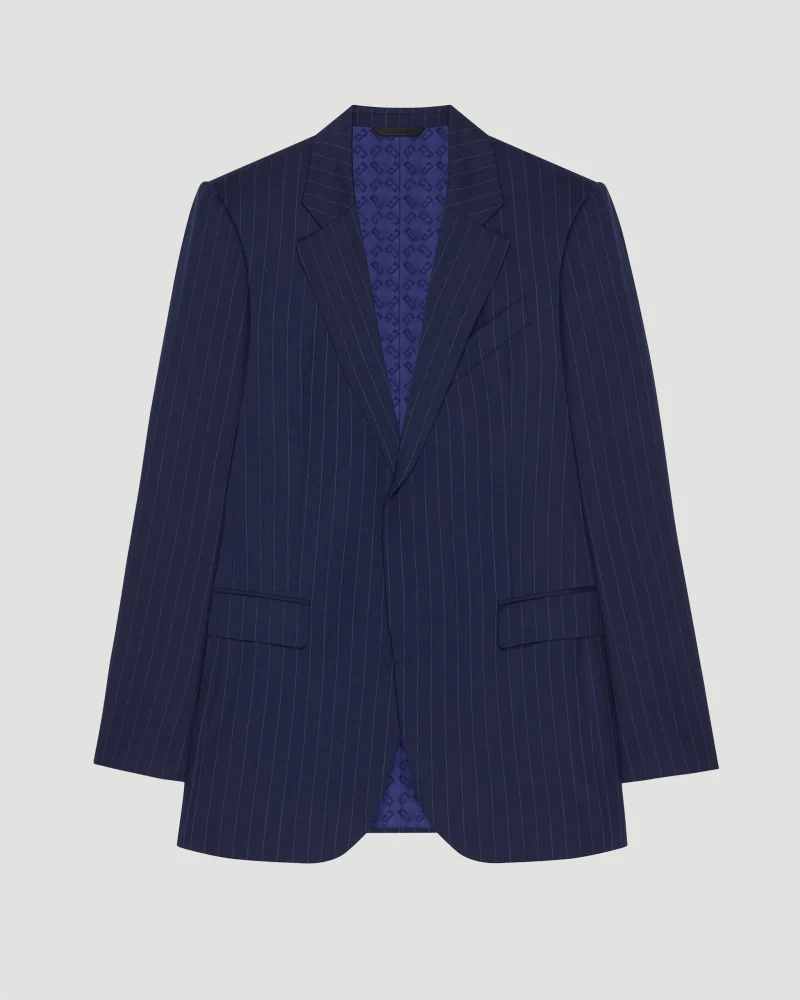 Striped Jacket in Wool