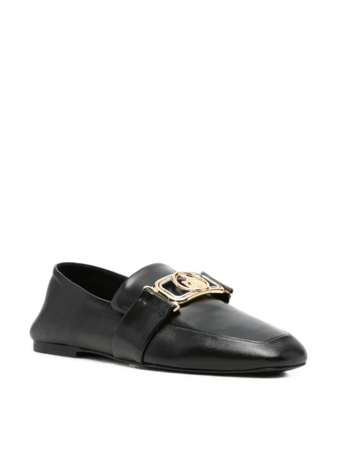 Кожени мокасини Lanvin — снимка 2