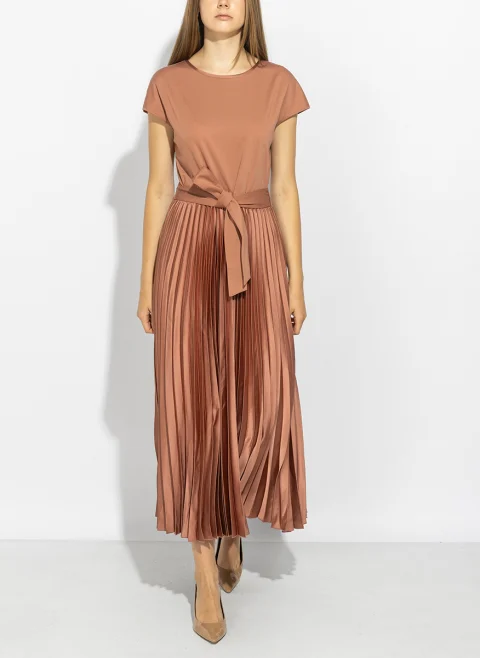 Плисирана рокля Weekend Max Mara Wkdgela — снимка 7
