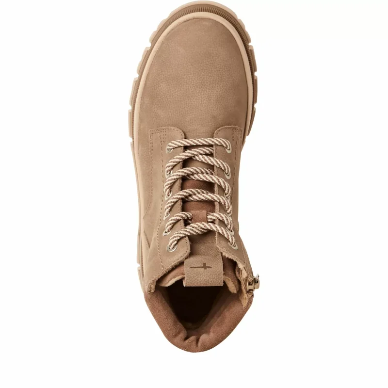 Дамски Равни Боти TAMARIS – 1-25200-45-341 TAUPE — снимка 5