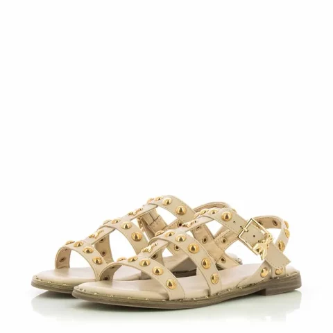 Сандали Момичета PATRIZIA PEPE – PPJ242.02 OFF WHITE/PLATINO — снимка 3