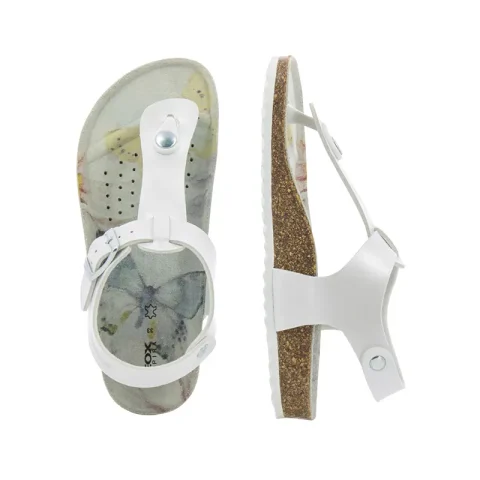 Сандали Момичета GEOX – J258MB C1000 J ADRIEL GIRL WHITE — снимка 5