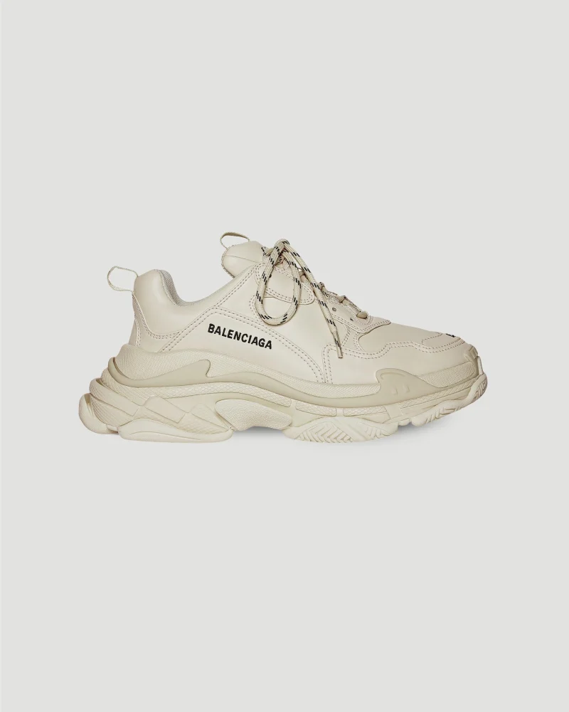 Triple S Sneakers in Beige