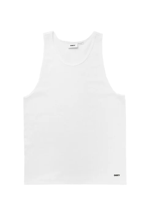 T-Shirt (Pack of 2) Standard Rib Tank 134050061 WHT white