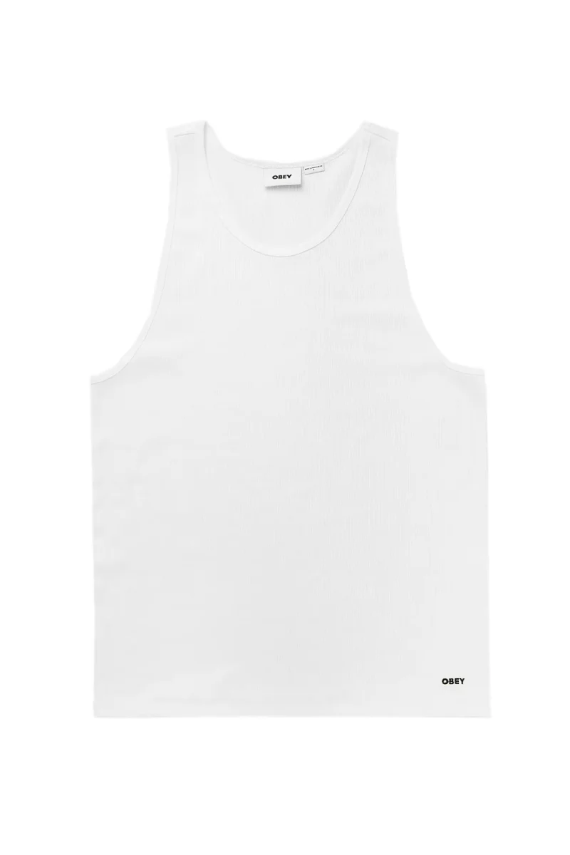 T-Shirt (Pack of 2) Standard Rib Tank 134050061 WHT white