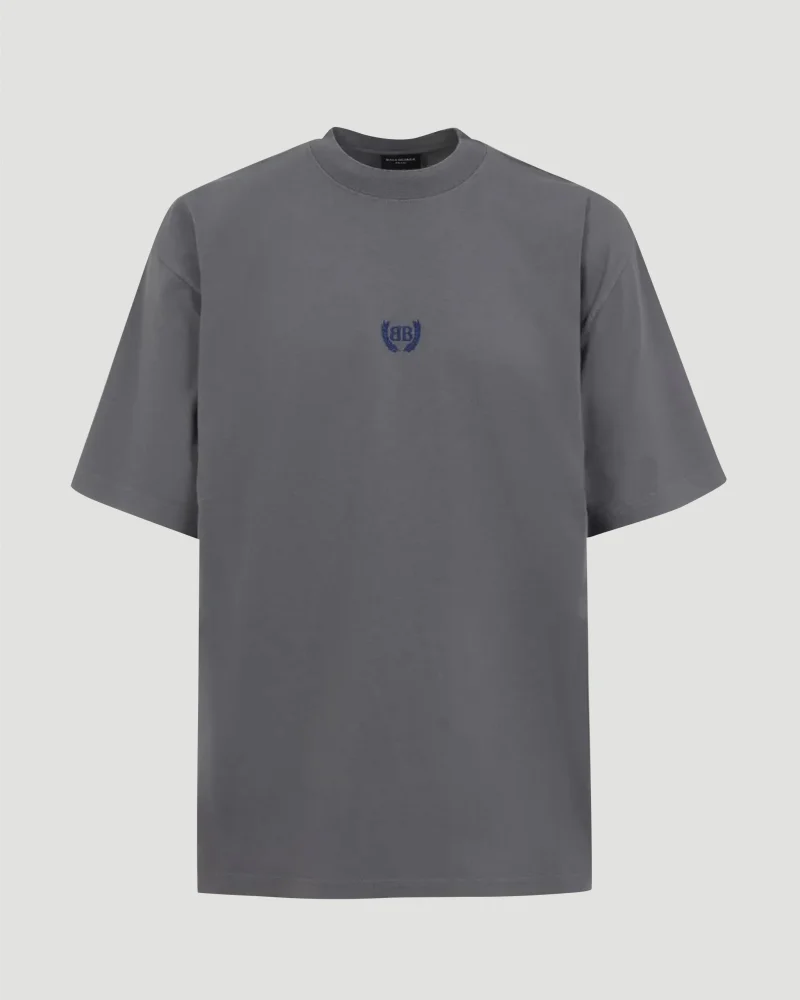 Logo T-Shirt in Dark Grey