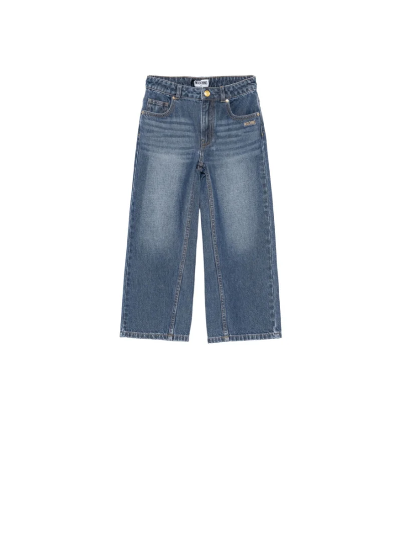 Деним 'Teddy bear' Moschino Kids