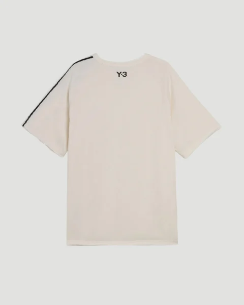 Raw Edge 3 Stripes Short Sleeve T-Shirt — снимка 2