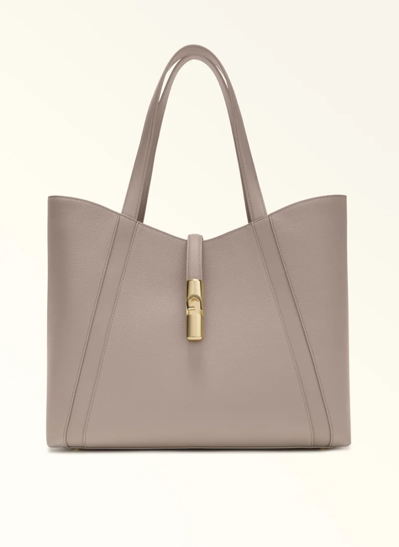 Чанта Furla Goccia Linen L