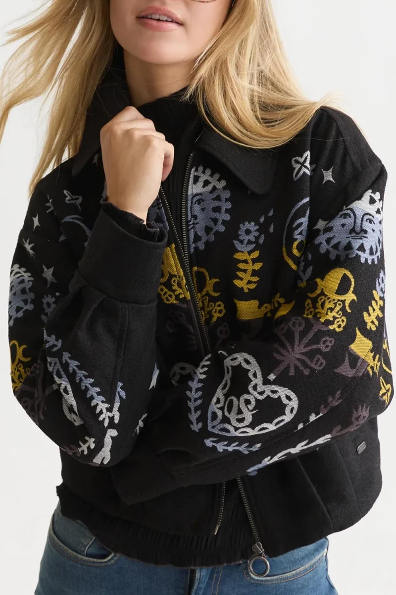 Яке Jacquard Short U9G01695T 014 meteorite — снимка 2