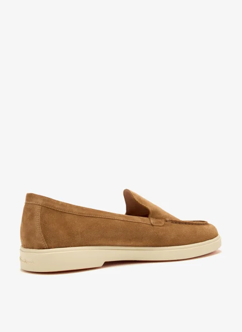 Велурени мокасини Santoni — снимка 2