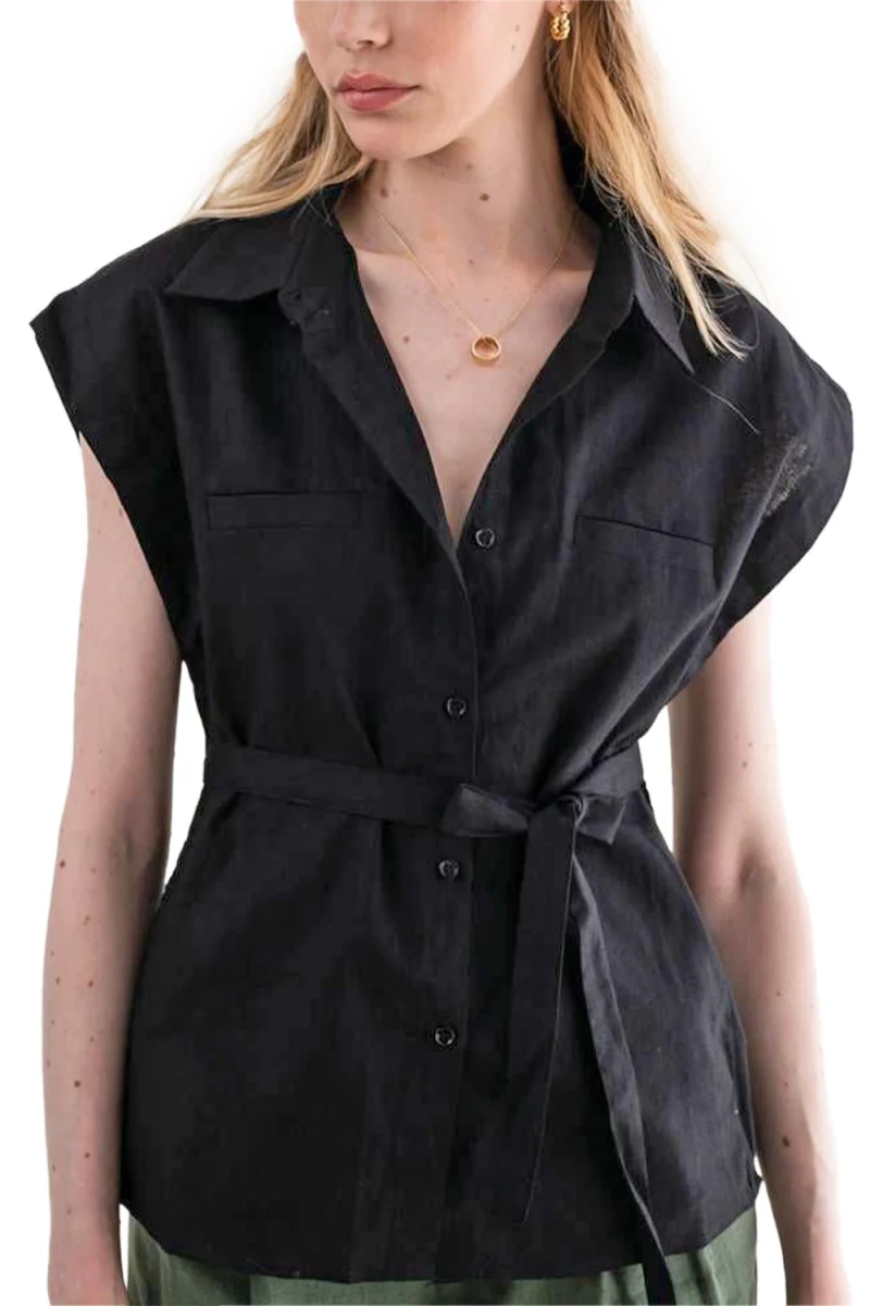 Риза Frankie MML24-01-04-004 black