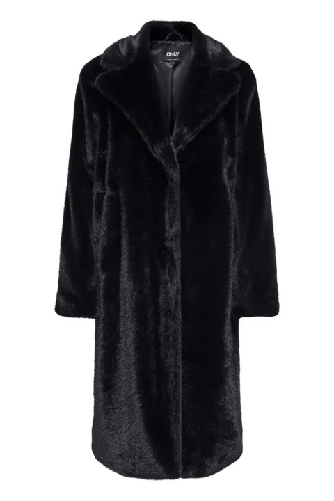 Палто Onlemilie Faux Fur 15381281 C-N10 black