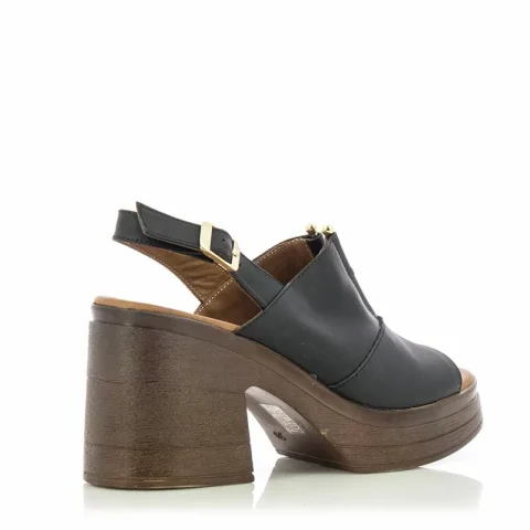 Дамски Сандали На Ток VERONELLA – 360-75 BLACK — снимка 3