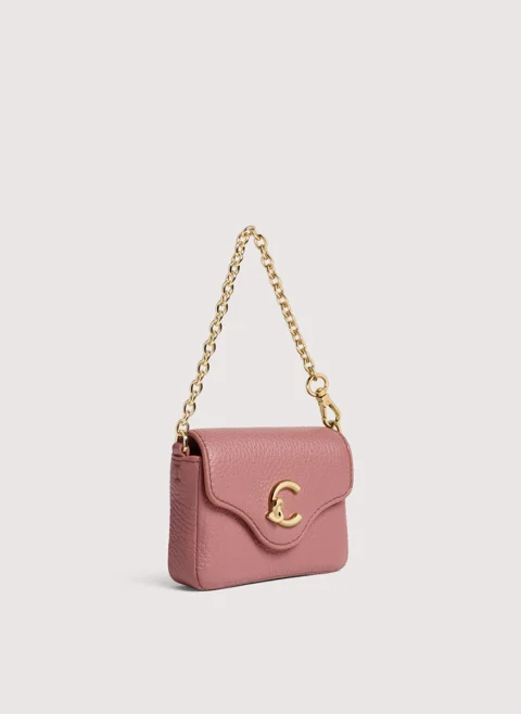 Мини чанта Coccinelle Micro C-Me Winter Rose — снимка 2