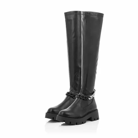 Дамски Чизми TAMARIS – 1-1-25625-29 001 BLACK — снимка 3