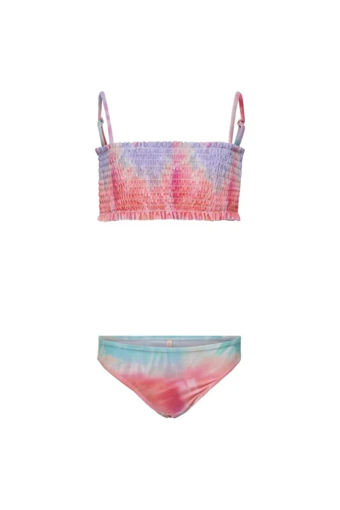 Swimwear Kids Only Koncaroline Tie Dye uv50 Smock Bikini 15252734 pearl