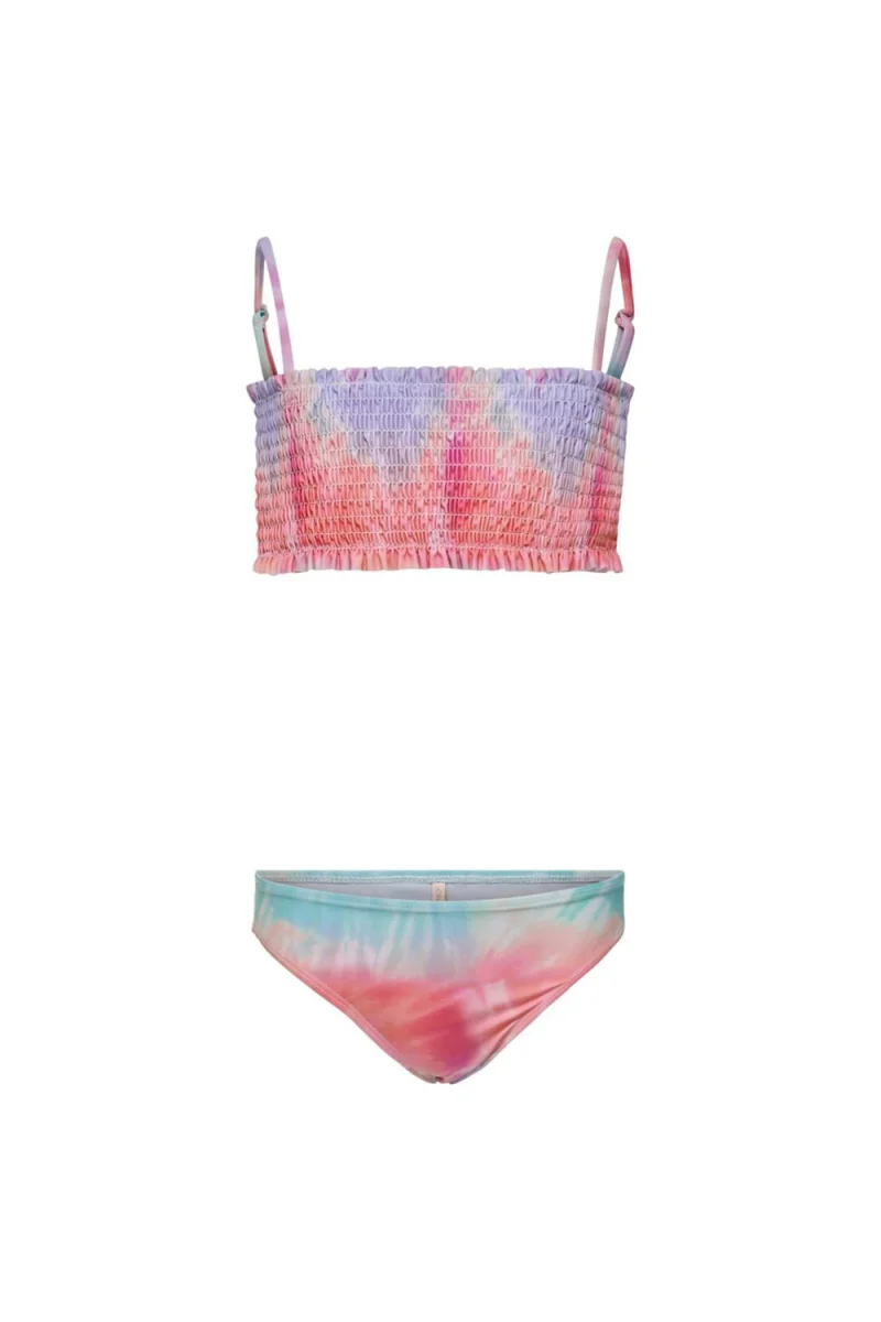 Swimwear Kids Only Koncaroline Tie Dye uv50 Smock Bikini 15252734 pearl