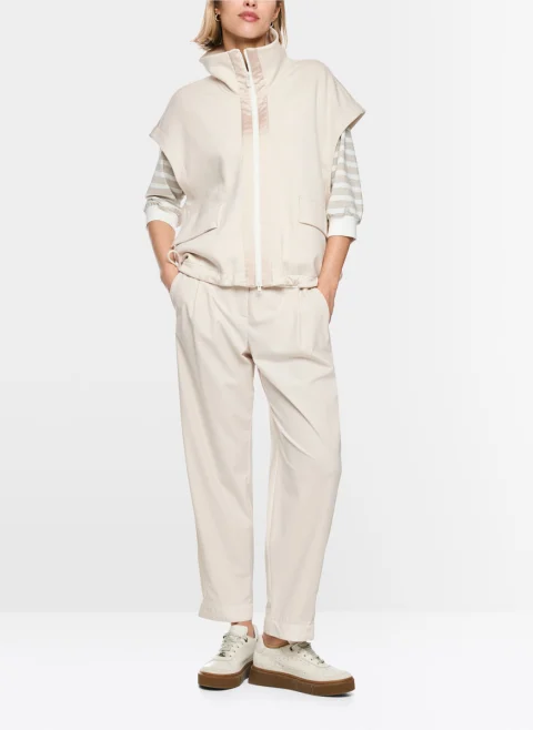 Елек със сатениран мотив Marc Cain Sports — снимка 5
