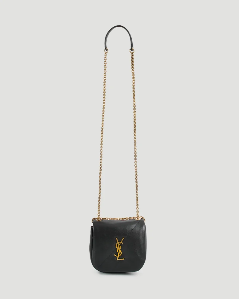 Nano Jamie Shoulder Bag in Black