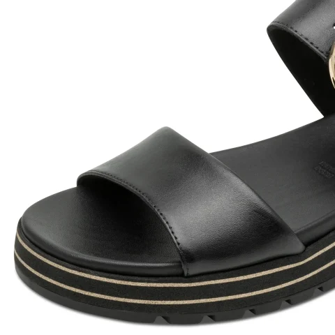 Дамски Сандали На Платформа TAMARIS – 1-28254-46-001 BLACK — снимка 4