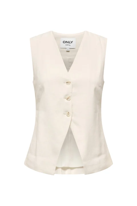 Сако Onltila Life S/L Waistcoat Tlr 15367399 11-4201 TCX cloud dancer