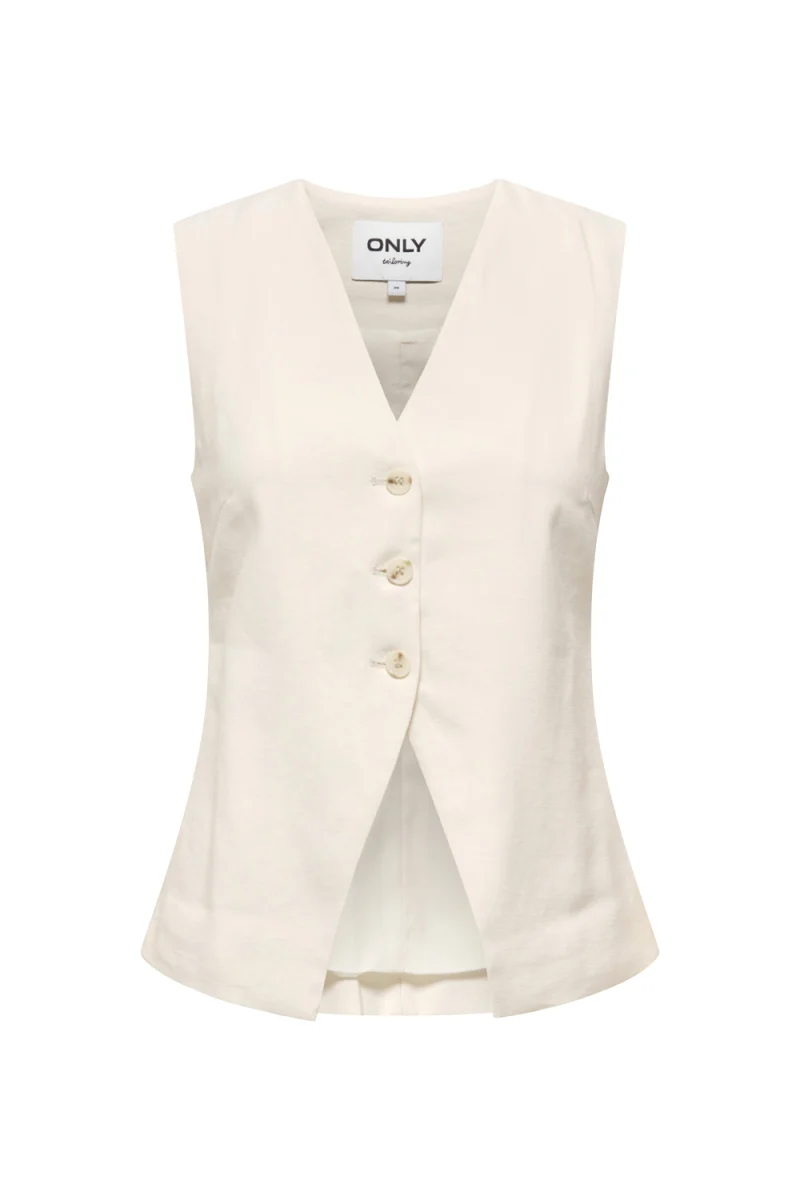 Сако Onltila Life S/L Waistcoat Tlr 15367399 11-4201 TCX cloud dancer