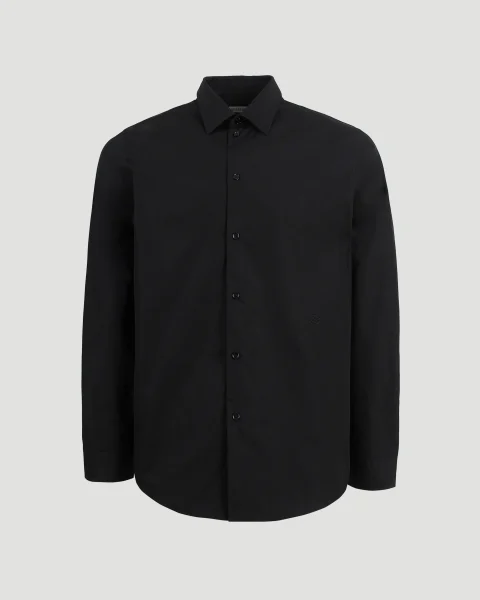 Cotton Shirt in Black