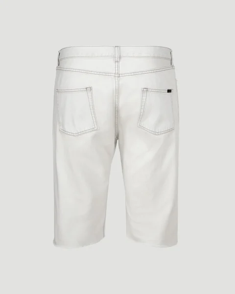Relaxed-Fit Shorts in White — снимка 2
