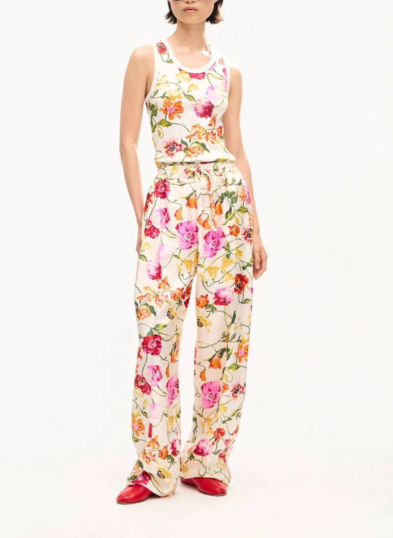 Рипсен топ с флорален принт 'Wildflower' Kenzo