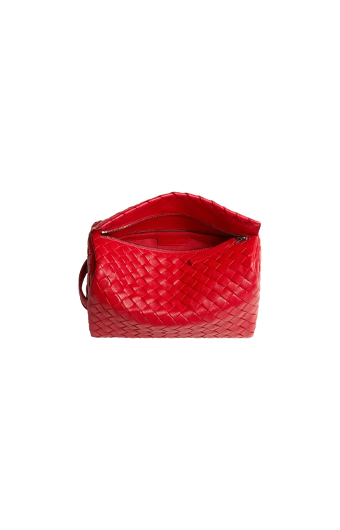 Small Cubo Pouch in Cardinal — снимка 2