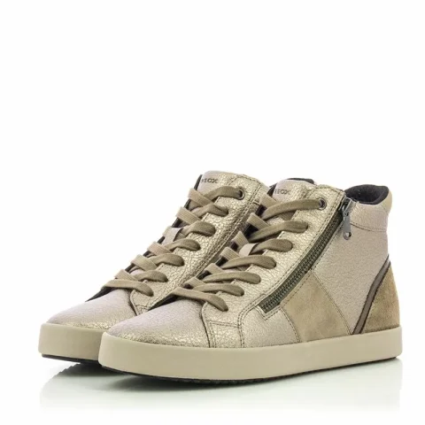 Дамски Сникърс GEOX – D366HD D BLOMIEE TAUPE — снимка 3