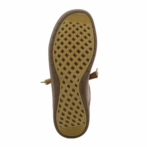 Мъжки Ежедневни HEY DUDE – 40175-255 WALLY GRIP CRAFT BROWN — снимка 4