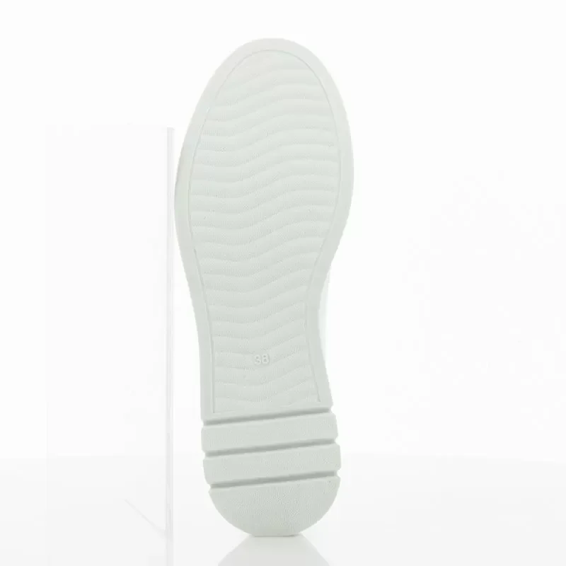 Дамски Ежедневни VENEZIA – 446-45630 LEATHER WHITE — снимка 4