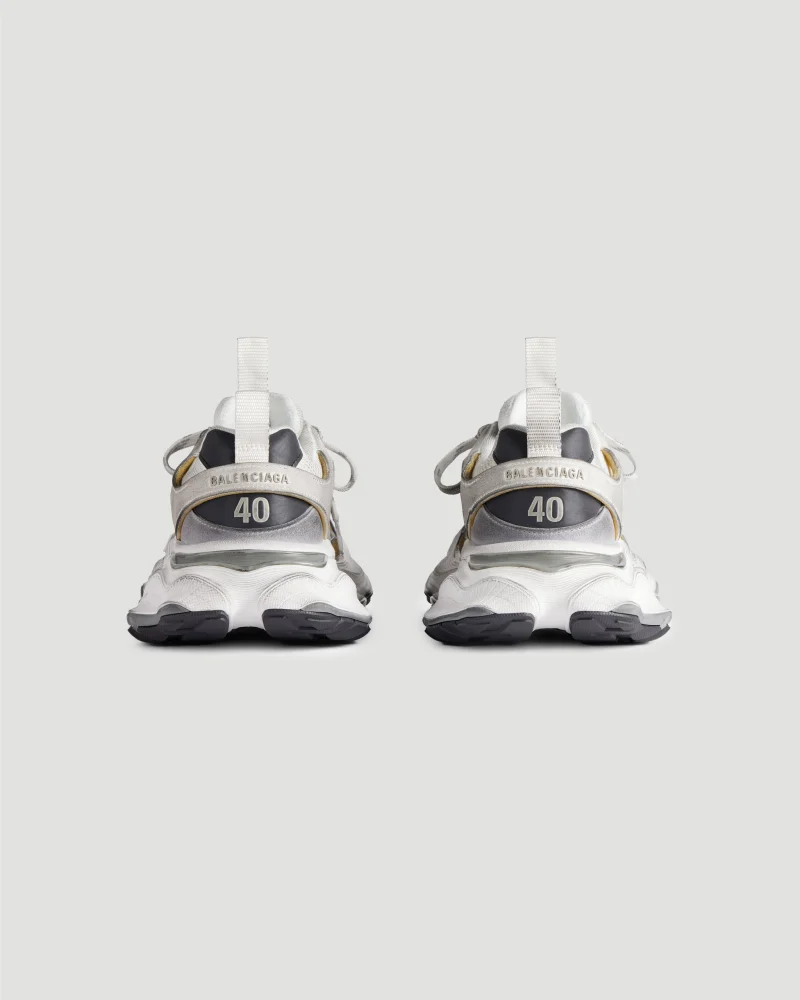 Men's Cargo Sneaker in White and Grey — снимка 5