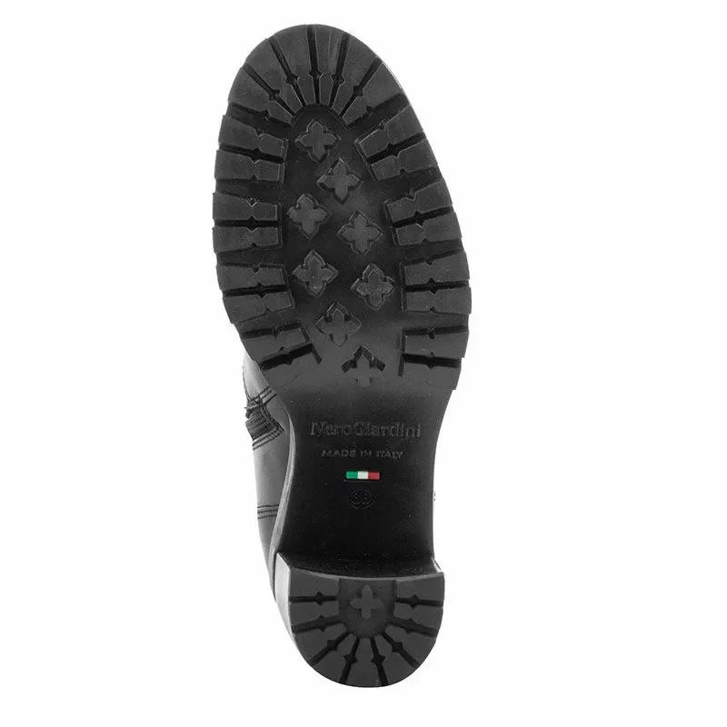 Дамски Боти На Ток NERO GIARDINI – 308983D NERO — снимка 4