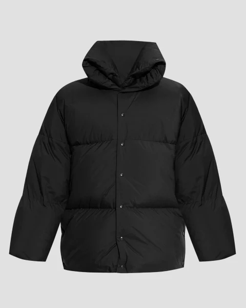 Puffer Jacket in Black