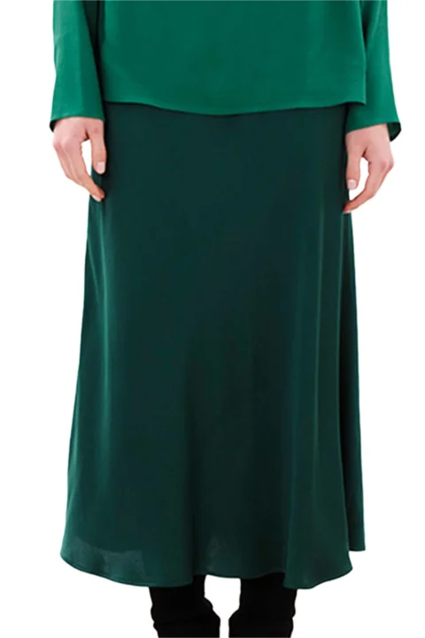 Пола ''In The Flow'' Bias Cut Midi Skirt W232203 13298-emeraldgreen