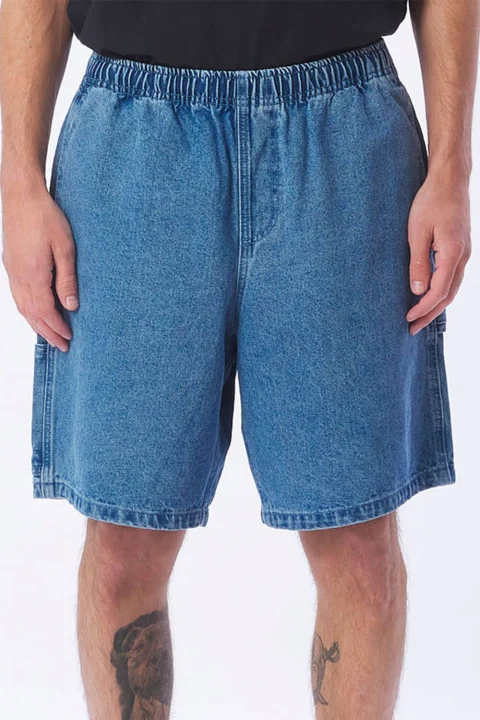 Бермуда Easy Denim Carpenter 172120079 LIN light indigo — снимка 2