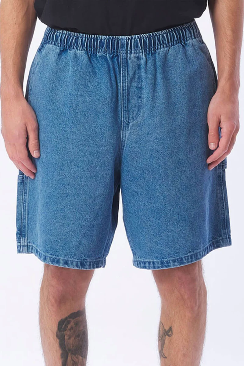 Бермуда Easy Denim Carpenter 172120079 LIN light indigo — снимка 2