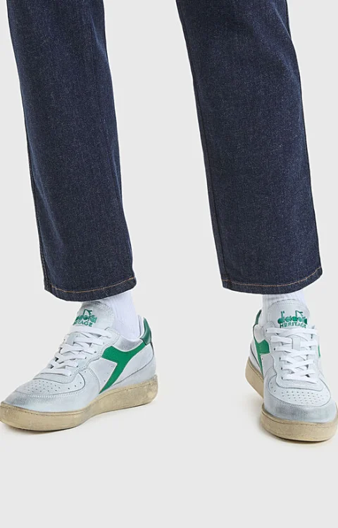 Бели спортни обувки MI BASKET LOW — снимка 2